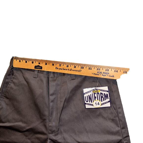 MJ Collection Grey School Uniform Shorts Size 14 Lot of 2 Shorts - Picture 9 of 9